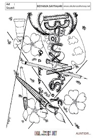 Zenteangle boyama sayfaları